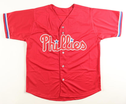 Trea Turner Signed Philidelphia Phillies Jersey (Beckett) 2021 N.L Batting Champ