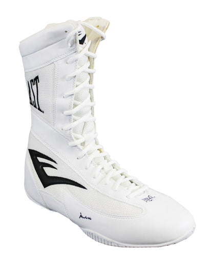 Muhammad Ali Signed White Everlast Boxing Shoe Size 11.5 Auto 10! PSA #4A54355