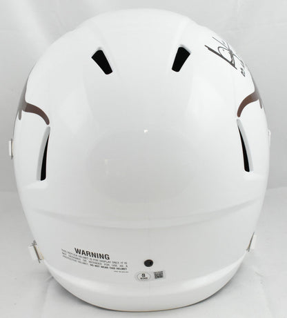 Vince Young Signed UT Longhorns F/S Speed Helmet 05 Natl Champs - Beckett W Holo