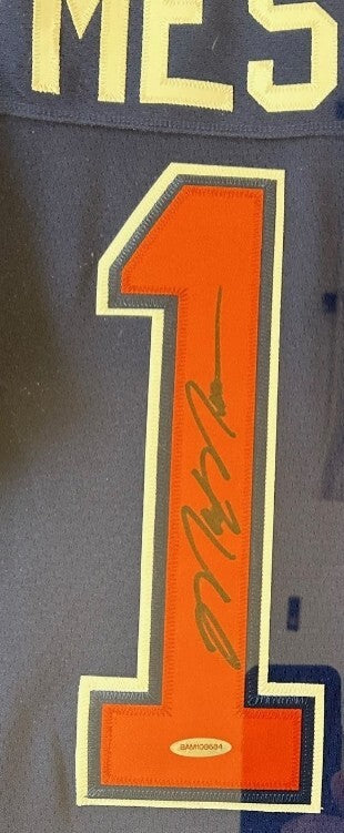 Mark Messier Autographed Edmonton Oilers Hockey CCM Jersey in Shadowbox UDA COA