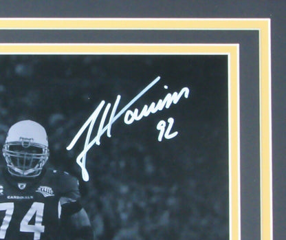 James Harrison Steelers Signed/Autographed 16x20 Photo Framed Beckett 155627