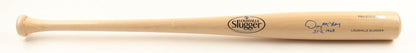 Denny McLain Signed Louisville Slugger Pro Stock Bat "31-6 1968" Detroit Tigers