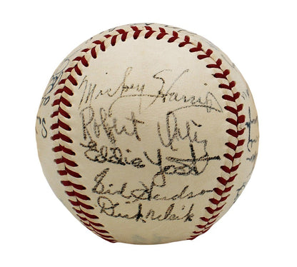 Joe Kuhel & Robert Ortiz Signed WA Senators Official American League Ball- 25 Si