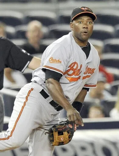 Miguel Tejada Signed Baltimore Orioles Jersey (Beckett QR) 6xAll Star Shortstop