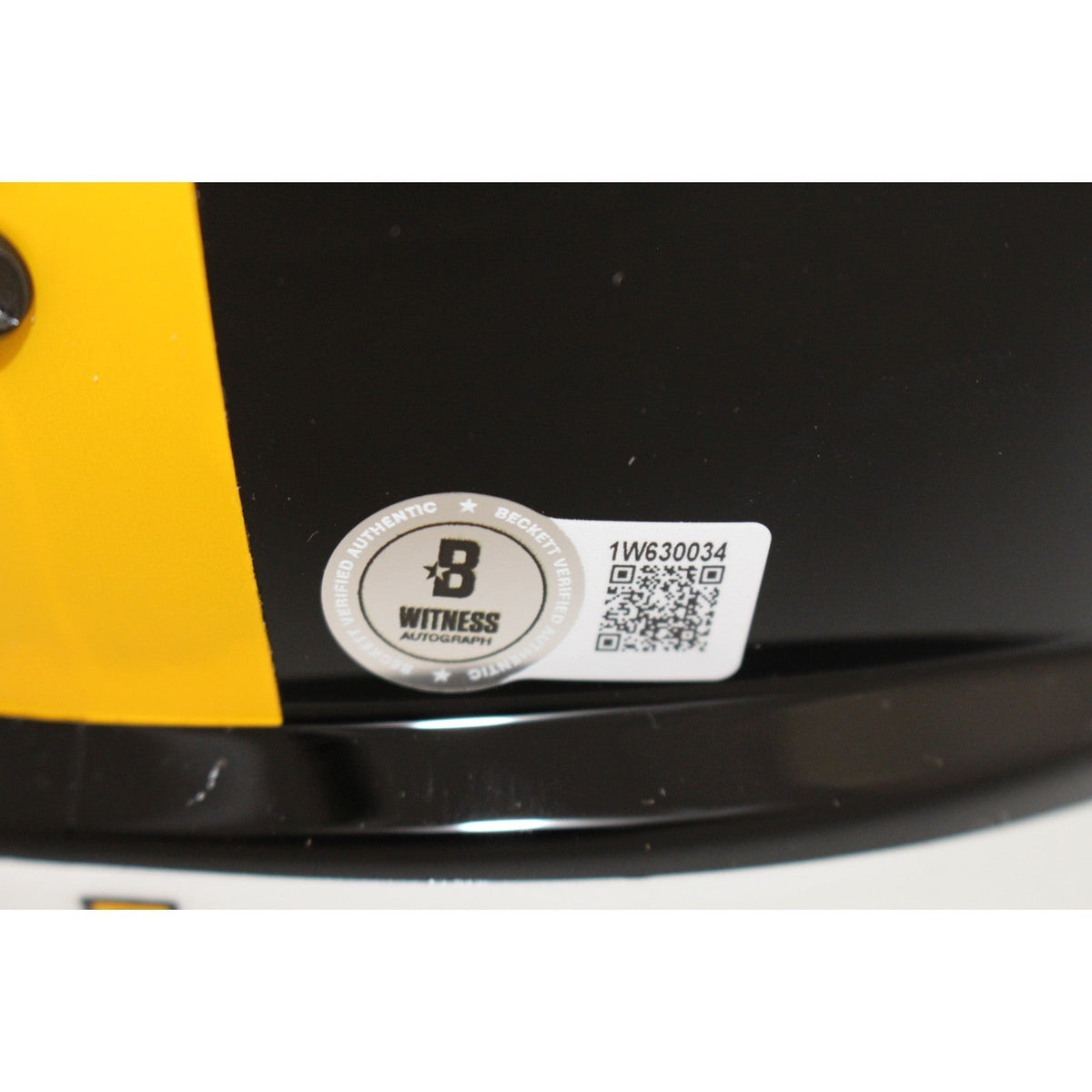 Jerome Bettis Autographed Pittsburgh Steelers F/S Helmet Beckett Witness 51623