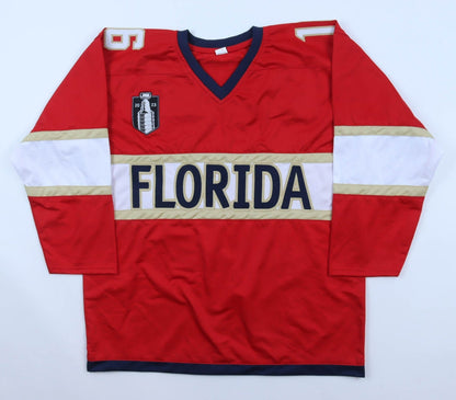 Aleksander Barkov Signed Florida Panthers Jersey (Beckett) 2xStanley Cup Champ