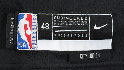 Thunder Shai Gilgeous-Alexander Signed Black Nike Swingman Jersey JSA #CE51910