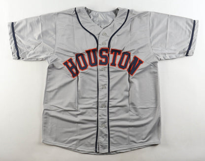 Yordan Alvarez Signed Houston Astros Jersey (Beckett) 3xAll Star DH & OF