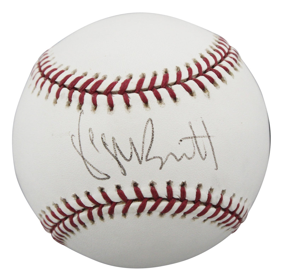 Royals George Brett Authentic Signed OML Baseball Autographed BAS #BU64222