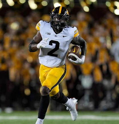 Kaleb Johnson Signed Pittsburgh Steelers Jersey (Beckett) Ex-Iowa Running Back