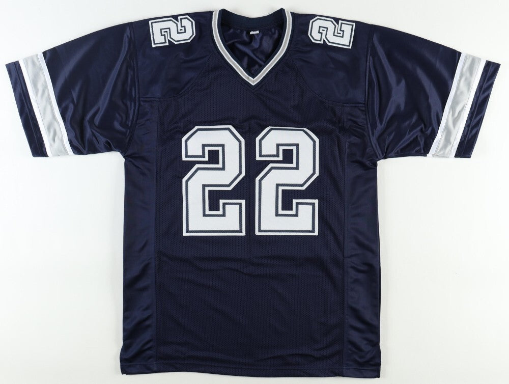 Emmitt Smith Signed Dallas Cowboys Jersey (JSA) NFL & UF All-Time Leading Rusher