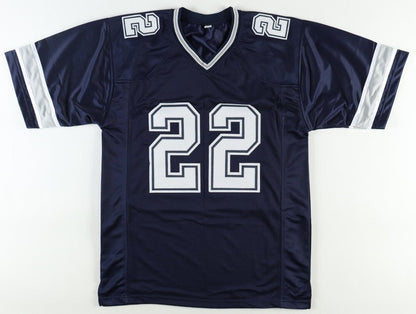 Emmitt Smith Signed Dallas Cowboys Jersey (JSA) NFL & UF All-Time Leading Rusher