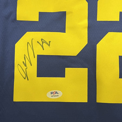 Andrew Wiggins Signed Jersey PSA Golden State Warriors Autographed