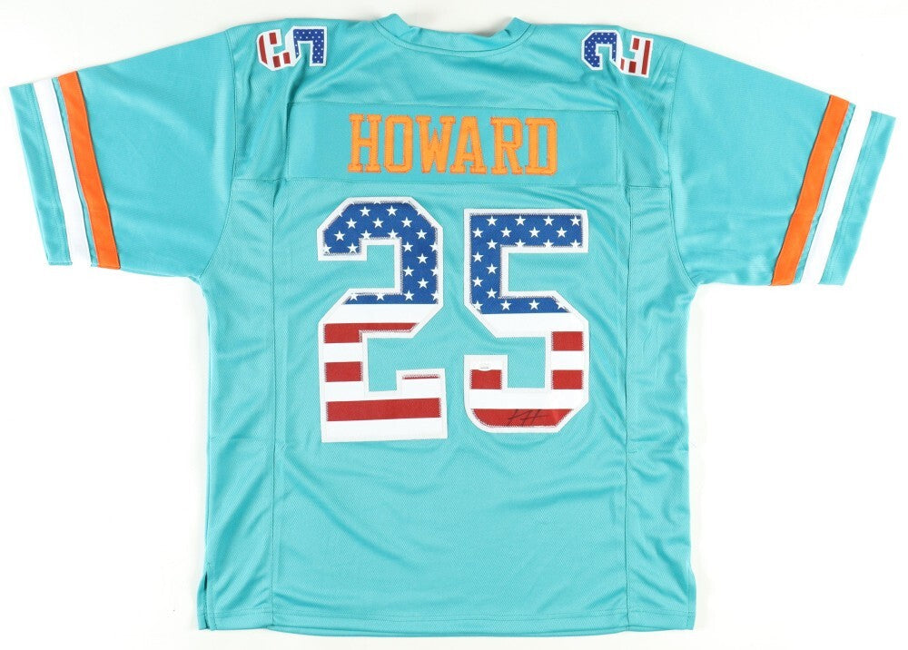 Xavien Howard Signed Miami Dolphins U.S.A. Jersey (JSA COA) 4xPro Bowl D.B.