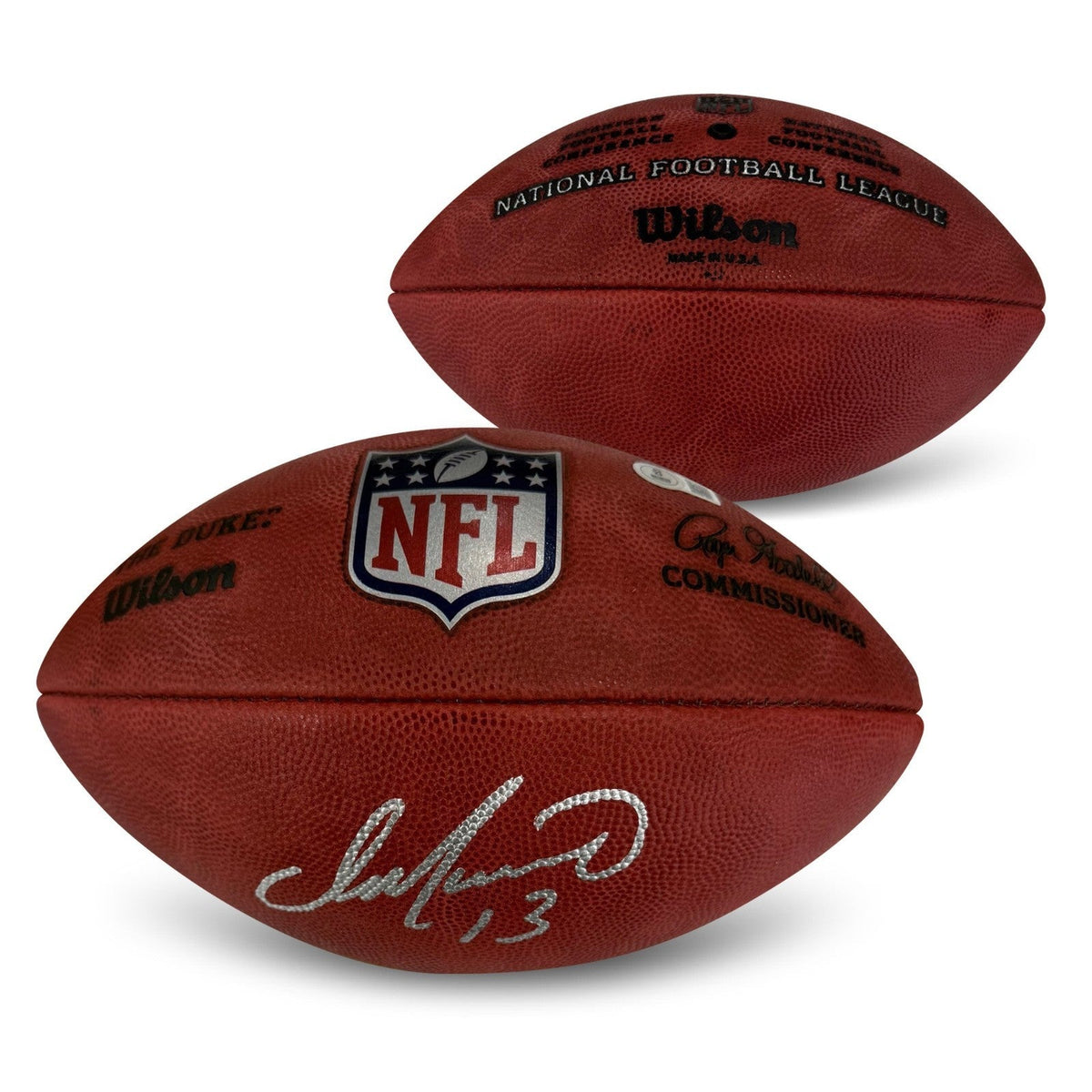 Dan Marino Autographed NFL Authentic Duke Signed Game Football Beckett COA