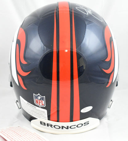 John Elway Autographed Denver Broncos F/S Authentic Helmet - JSA W *Silver