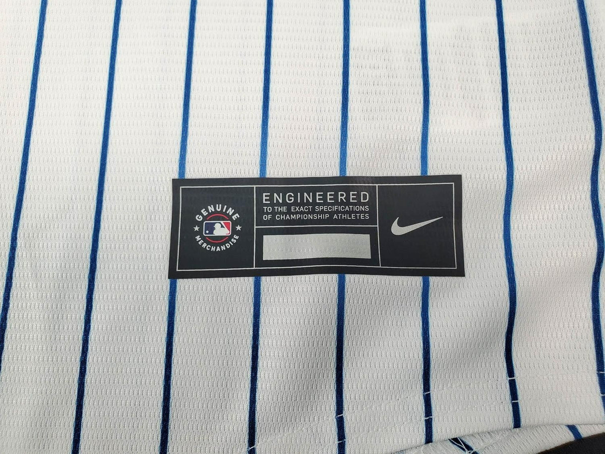 Jeff McNeil Signed New York Mets Nike MLB Authentic Jersey /Fanatics 2nd Baseman