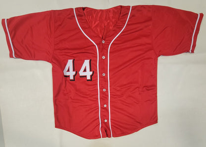 ELLY DE LA CRUZ AUTOGRAPHED PRO STYLE CUSTOM XL JERSEY BECKETT QR