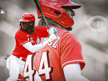 Elly De La Cruz Signed Cincinnati Reds Red Jersey (Beckett) 2xAll Star Shortstop
