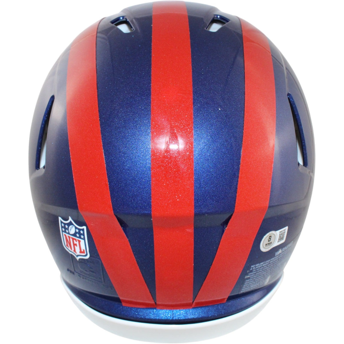 Abdul Carter Autographed New York Giants Authentic Alt 24 Helmet Beckett 51258