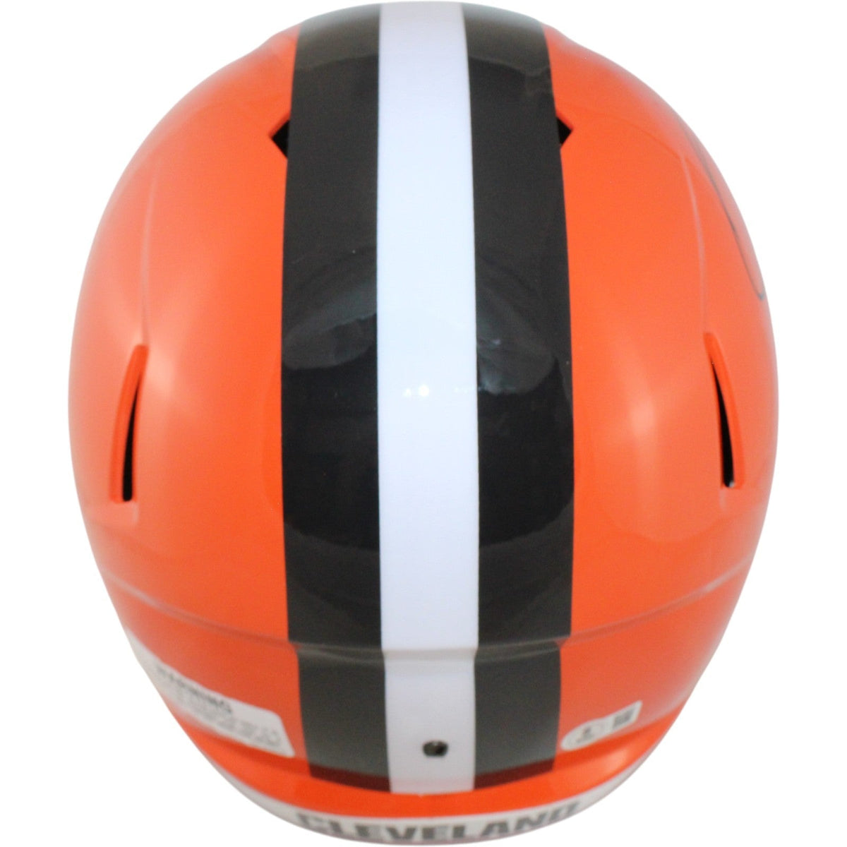 Quinshon Judkins Autographed Cleveland Browns F/S Helmet Beckett Witness 53115
