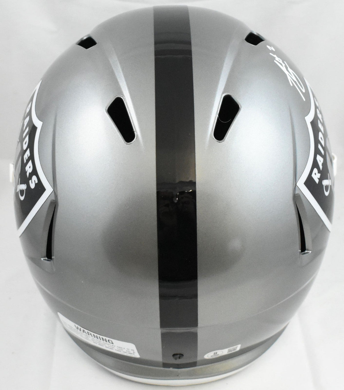 Ashton Jeanty Autographed Raiders F/S Flash Speed Helmet - Beckett W Hologram