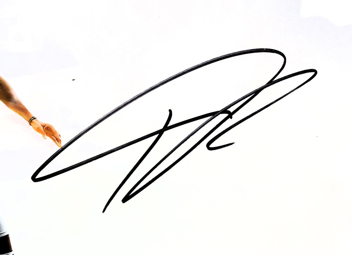 Giannis Antetokounmpo Autographed 30x10 Photo Framed(37.5" x 17.5") Fanatics COA