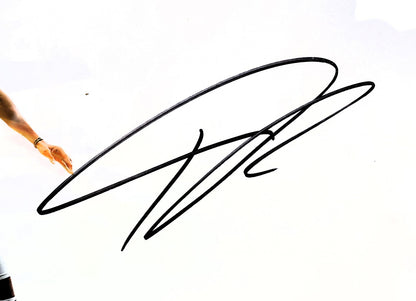 Giannis Antetokounmpo Autographed 30x10 Photo Framed(37.5" x 17.5") Fanatics COA