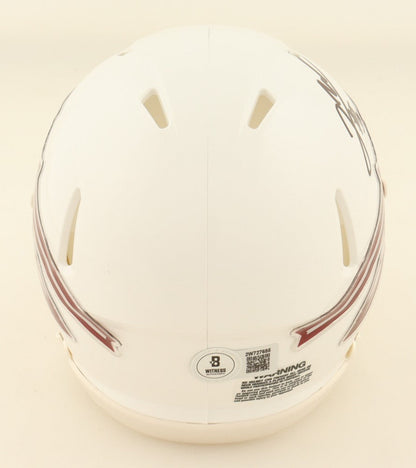 Jared Verse Signed Florida State Seminoles Mini Helmet (Beckett) L. A. Rams L.B.