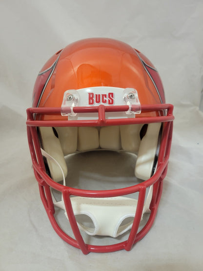 MIKE EVANS SIGNED TAMPA BAY BUCCANEERS FLASH SPEED AUTHENTIC HELMET BAS