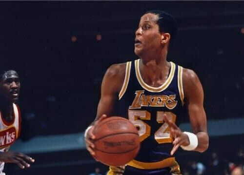 Jamaal Wilkes Signed Warriors Throwback San Francisco Photo Jersey (JSA COA)