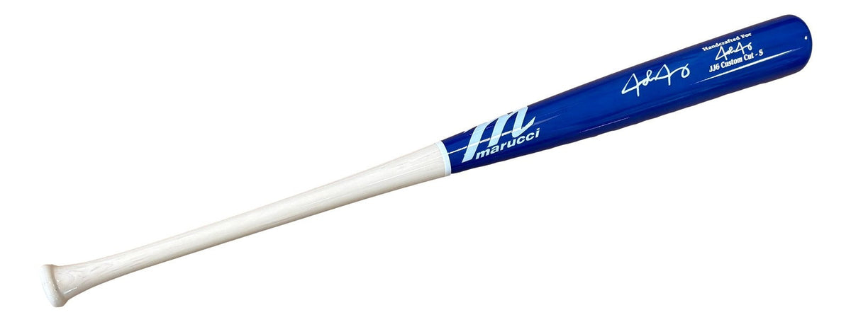Josh Jung Texas Rangers Signed Marucci Game Model Baseball Bat BAS