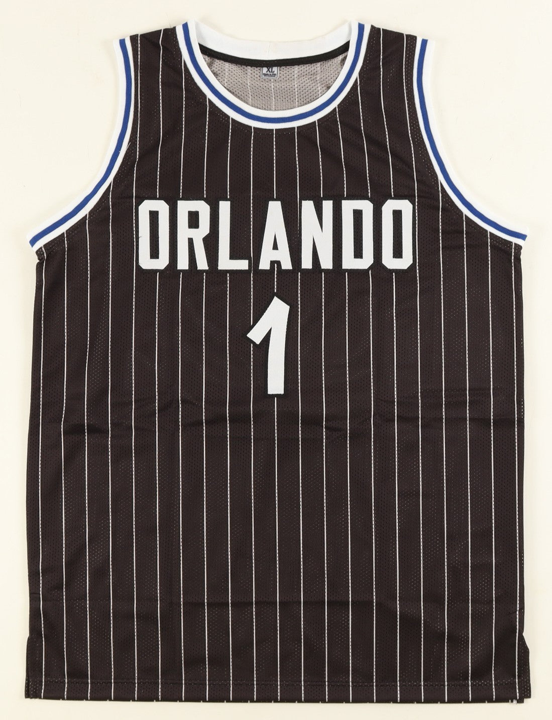 Anfernee "Penny" Hardaway Signed Magic Jersey (Beckett) Orlando's 4xNBA All Star