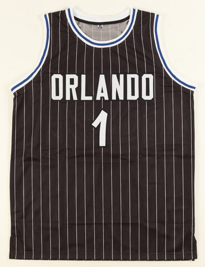 Anfernee "Penny" Hardaway Signed Magic Jersey (Beckett) Orlando's 4xNBA All Star