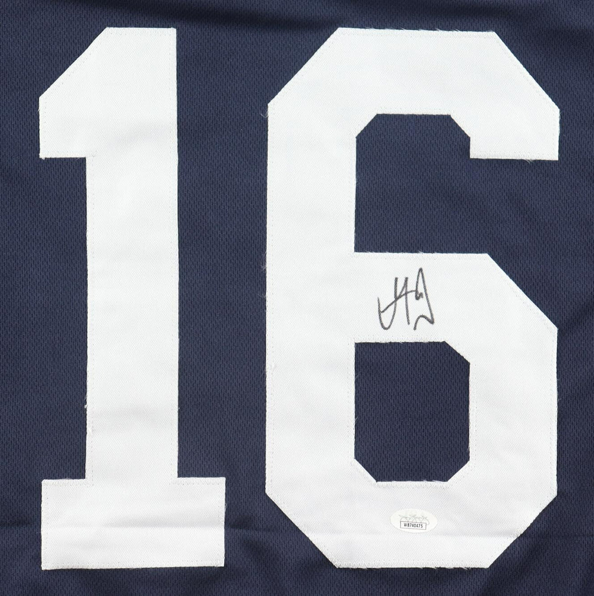 Vincent Trocheck Signed New York Rangers Throwback Jersey (JSA) 2024 All Star