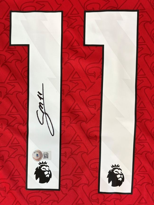 Gabriel Martinelli Signed Arsenal Adidas Soccer Jersey 2 BAS