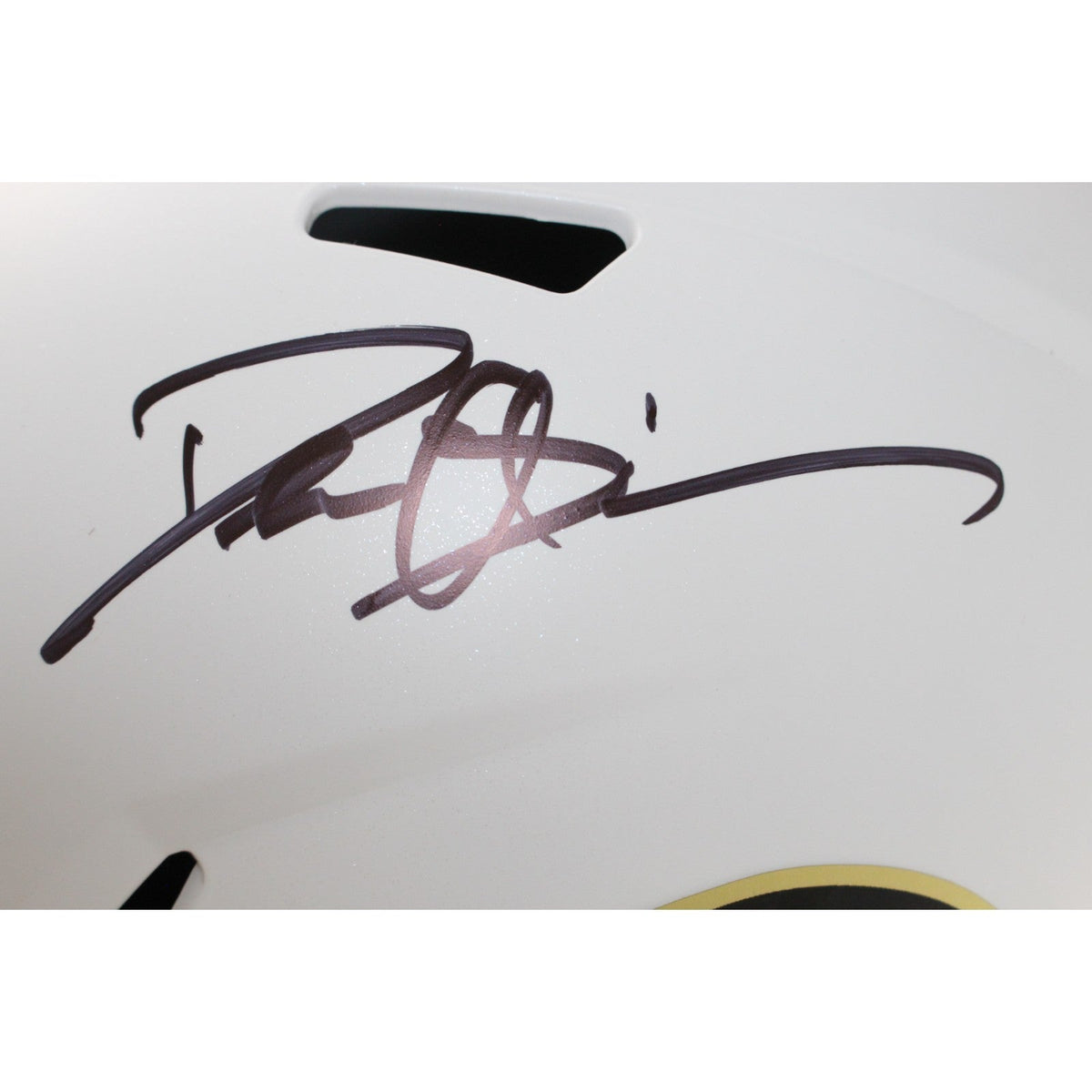 Deion Sanders Autographed Colorado Buffaloes F/S Helmet Beckett Witness 51741
