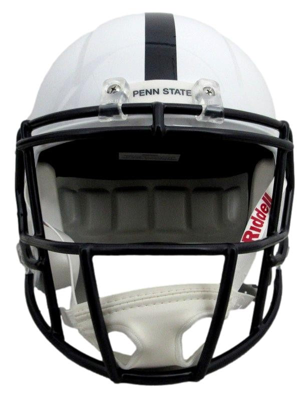 Drew Allar Autographed/Inscr Full Size Speed Replica Helmet Penn State JSA