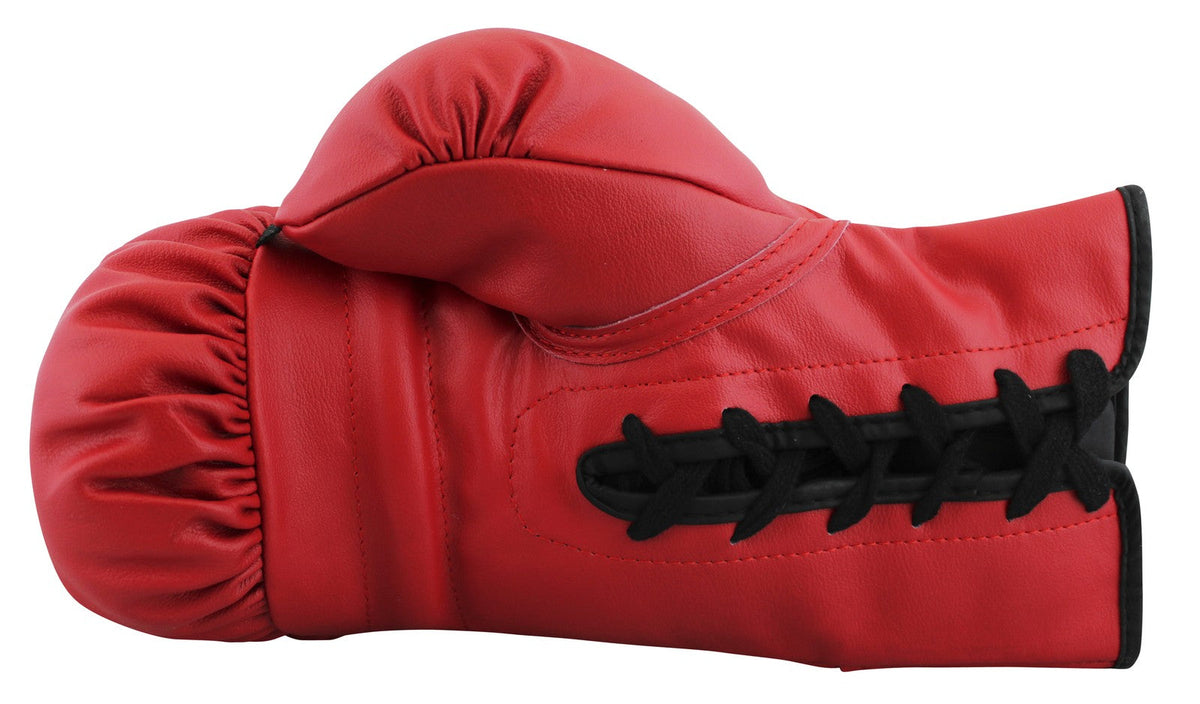 Muhammad Ali Authentic Signed Red Everlast Boxing Glove Autographed BAS #AE13639