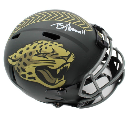 Brian Thomas Jr. Signed Jacksonville Jaguars Speed Full Size STS 4 NFL Helmet