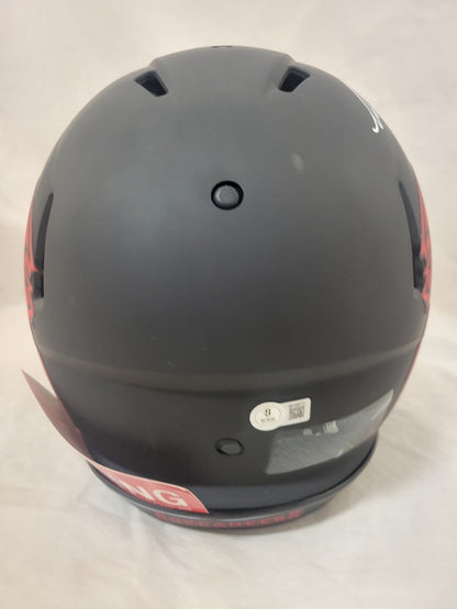 MIKE EVANS SIGNED TAMPA BAY BUCCANEERS ECLIPSE SPEED AUTHENTIC HELMET BAS