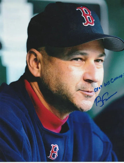 Terry Francona Signed Boston Red Sox Jersey Inscribed 04 Champs (Beckett) Mgr.