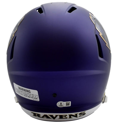 Kyle Hamilton Autographed Full Size Speed Replica Helmet Ravens Beckett 200749