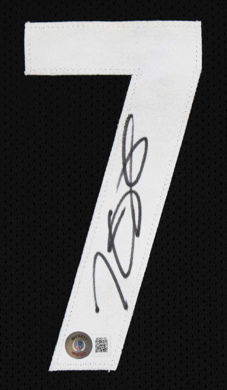 Kevin Durant Authentic Signed Black Pro Style Jersey Autographed BAS Witnessed
