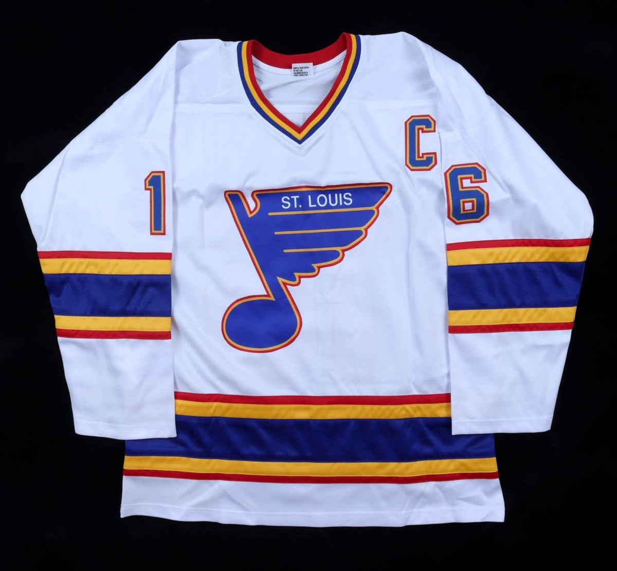 Brett Hull Signed St. Louis Blues Captain's Jersey (JSA COA) Hall of Fame 2009