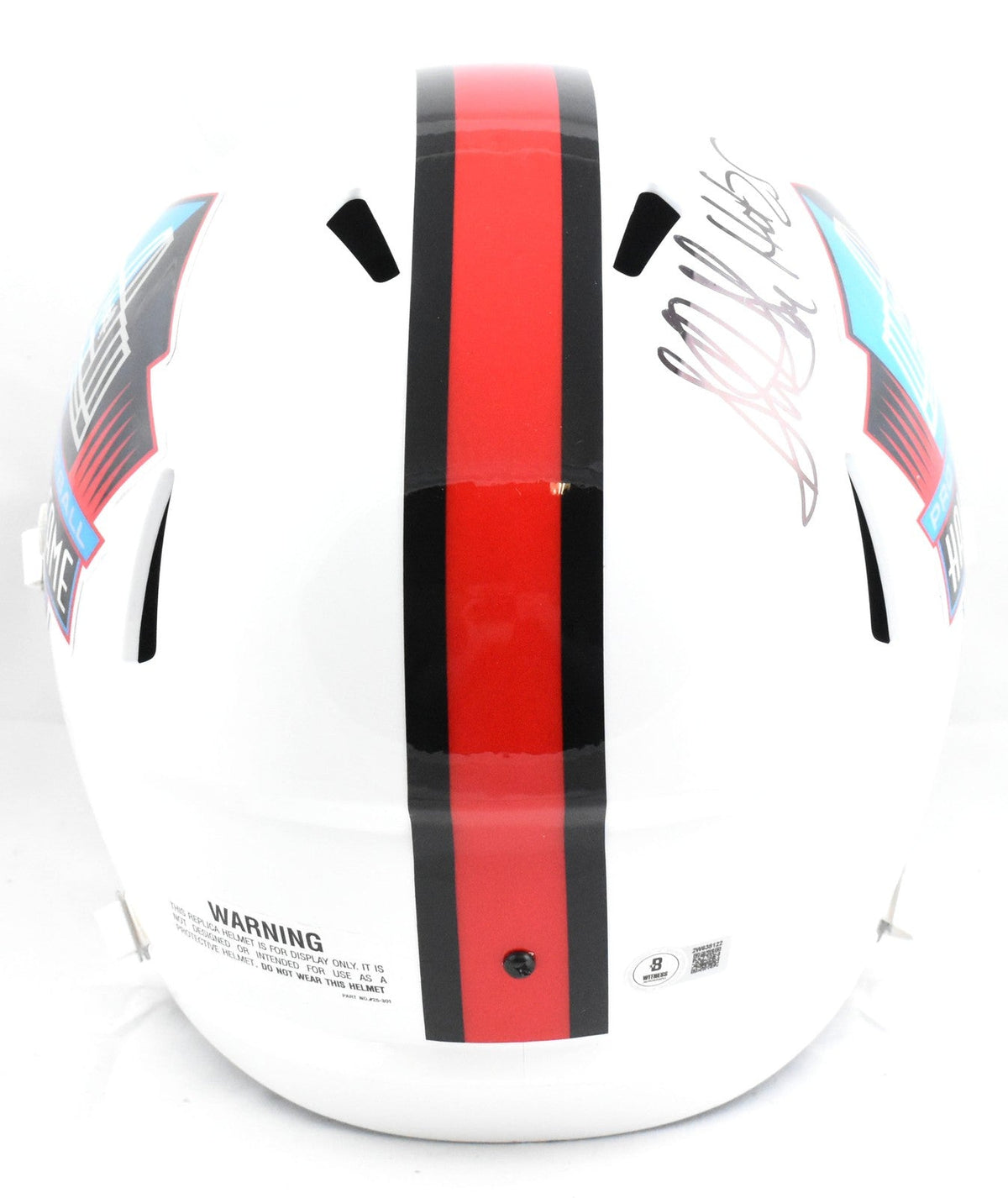 Shannon & Sterling Sharpe Autographed NFL F/S Speed Helmet - Beckett W Hologram