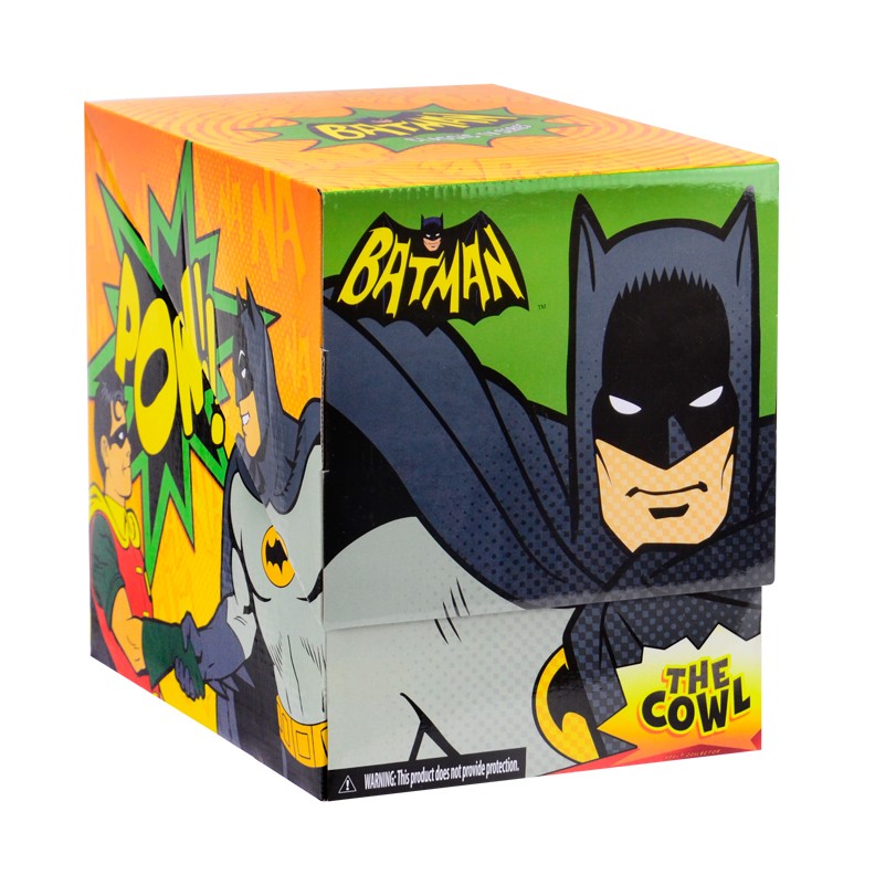 Adam West Autographed 1966 Batman Scale Screen Accurate Cowl with Display Case