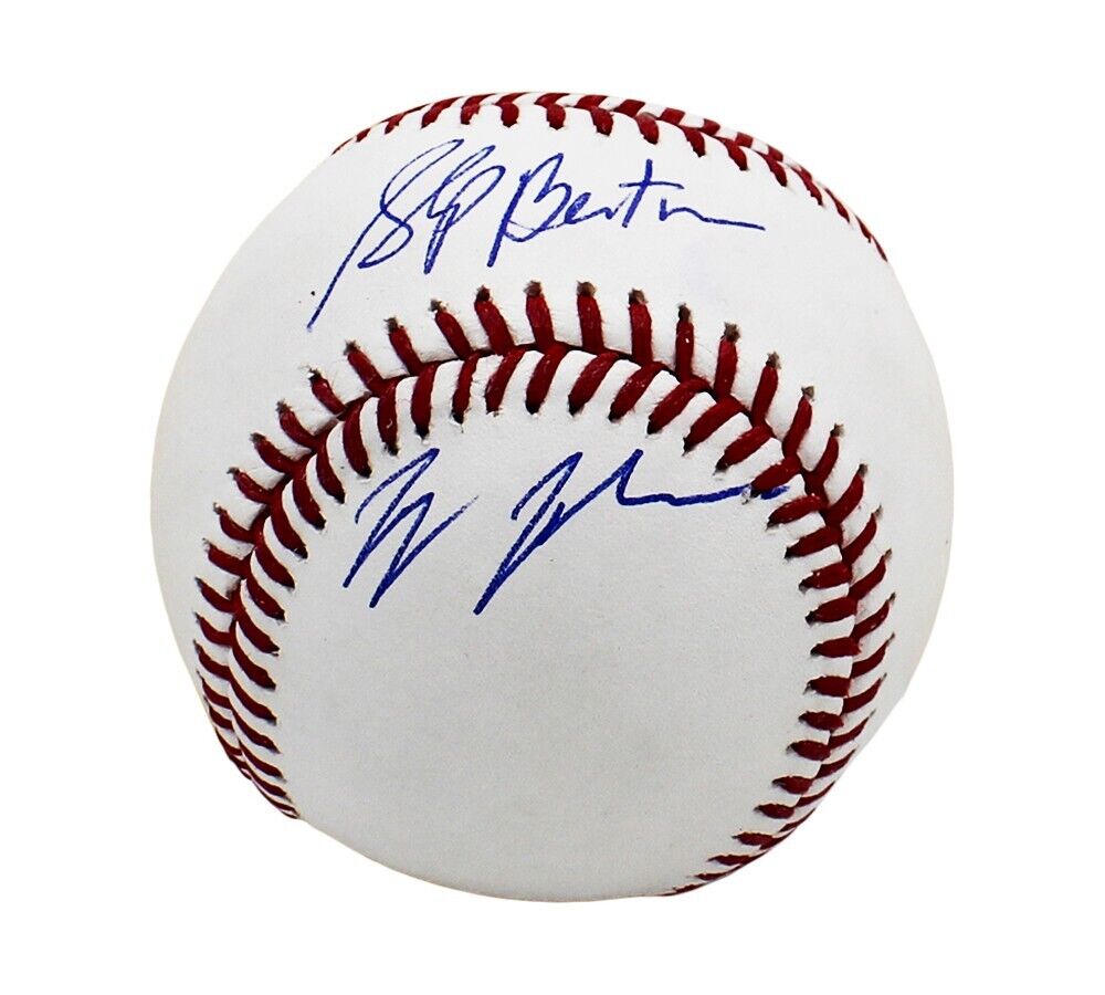 Coaches Johnson, Manieri, & Bertman Signed LSU Tigers Rawlings White Baseball