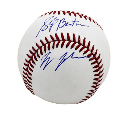 Coaches Johnson, Manieri, & Bertman Signed LSU Tigers Rawlings White Baseball