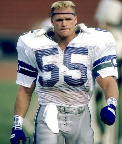 Brian Bosworth Signed Seattle Seahawks Jersey (Beckett COA) Oklahoma Sooners L.B